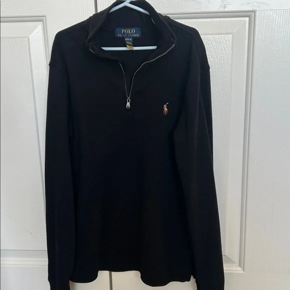 Polo by Ralph Lauren Boys Quarter Zip Sweater - Picture 4 of 6